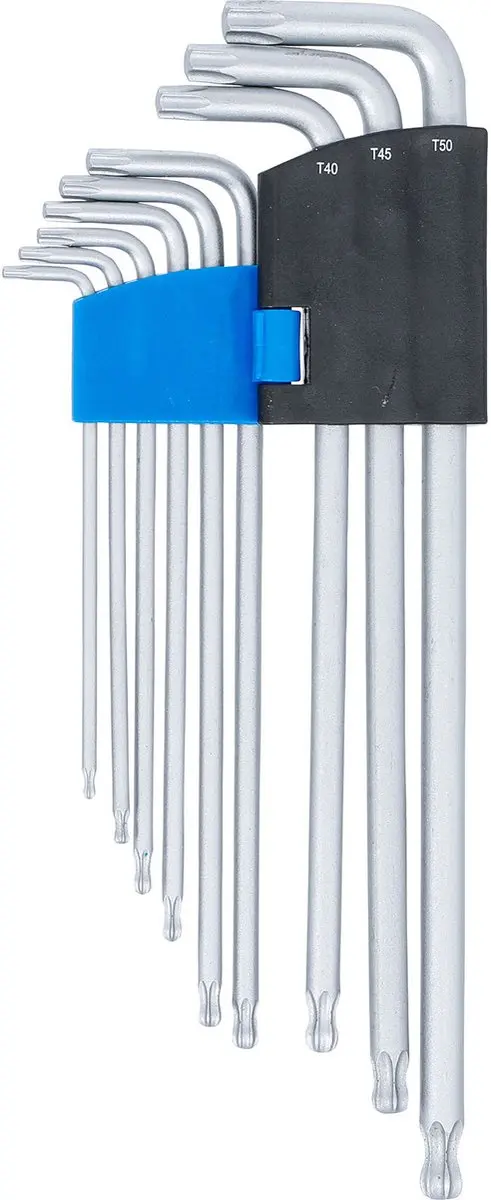 BGS Torx Stiftsleutelset Extra Lang T10-T50 - 9 delig - afbeelding 5 van 5