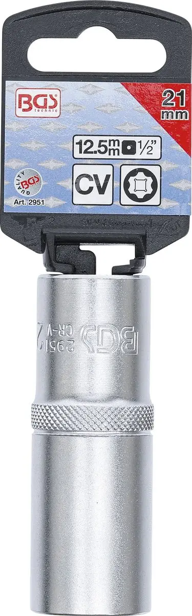BGS technic Super Lock Dopsleutel 2951 - 1/2" 21 mm - afbeelding 4 van 4