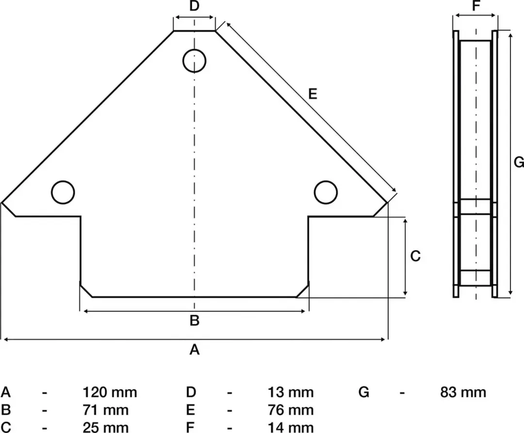 BGS technic 3007 Krachtmagneet Houder Klein - afbeelding 3 van 5