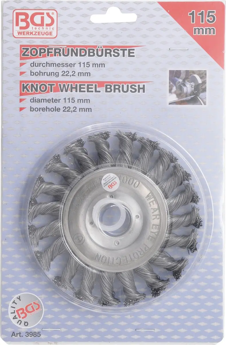BGS technic Schijfborstel 3985 - Ø115mm - afbeelding 3 van 3