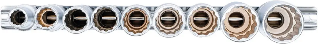 BGS technic Doppenset 1/2 inch 10-24mm - 9-delig - afbeelding 3 van 6