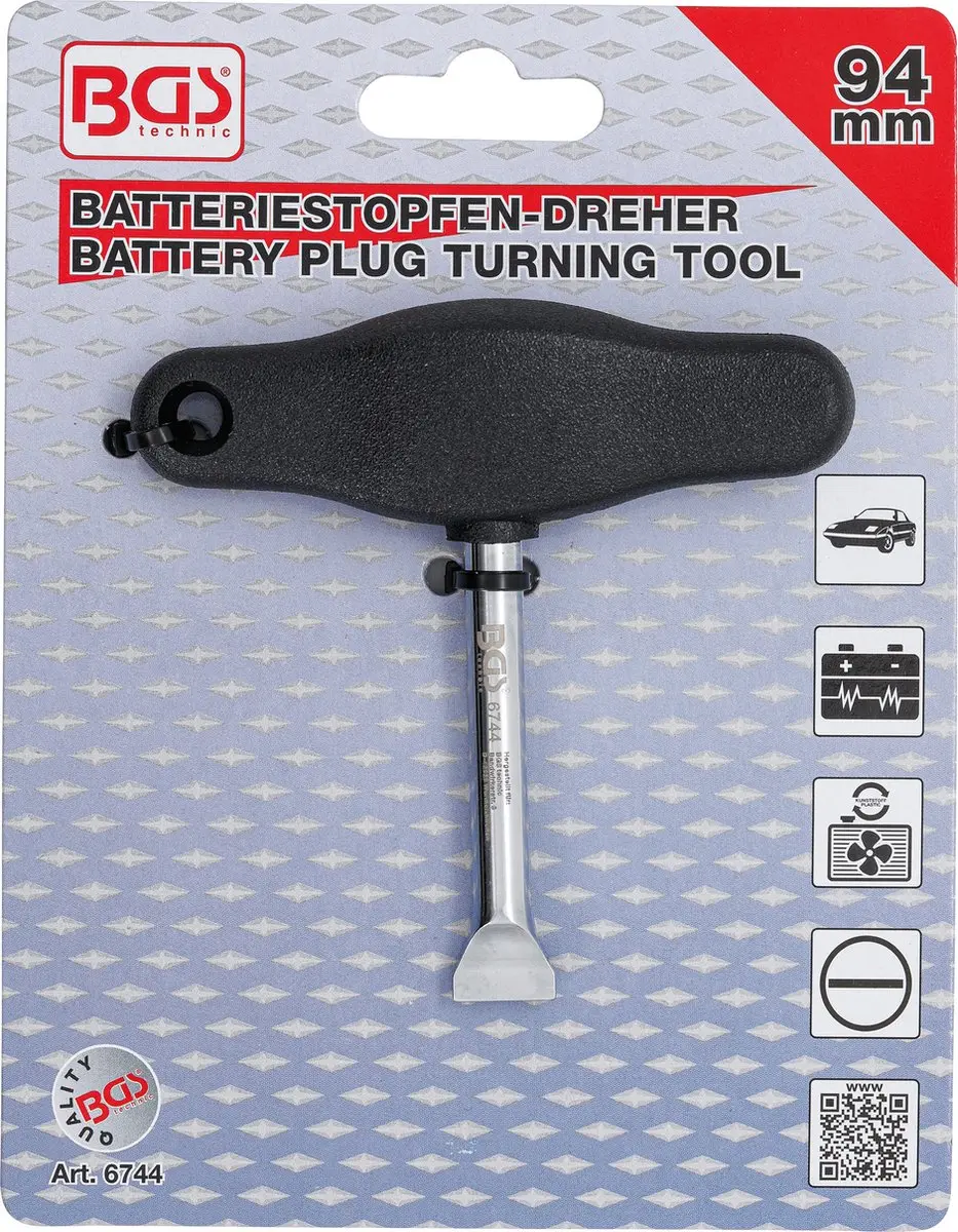 BGS Batterijstopdraaier met T-Greep 6744 - afbeelding 5 van 5