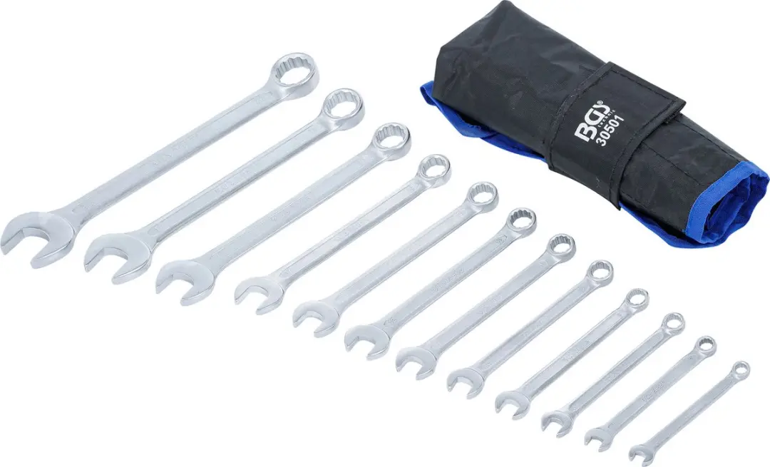 BGS technic Steekringsleutelset 6-22mm 12-delig - afbeelding 6 van 6