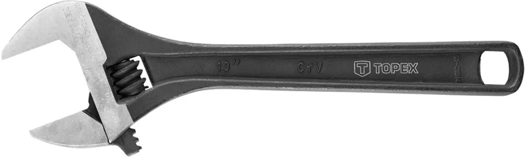 Topex 35D557 Verstelbare Moersleutel - 250mm - 0-35mm - afbeelding 5 van 6