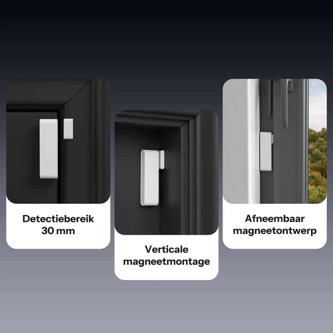 Sonoff SNZB-04PR2 Zigbee Raamsensor - 4-pack - Wit - afbeelding 5 van 6