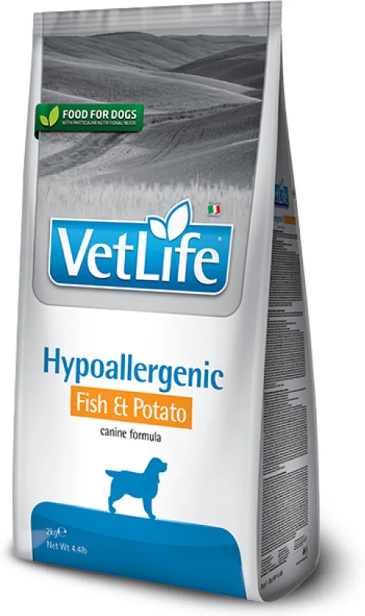Farmina VetLife Hypoallergeen Hondenvoer Vis & Aardappel 2kg