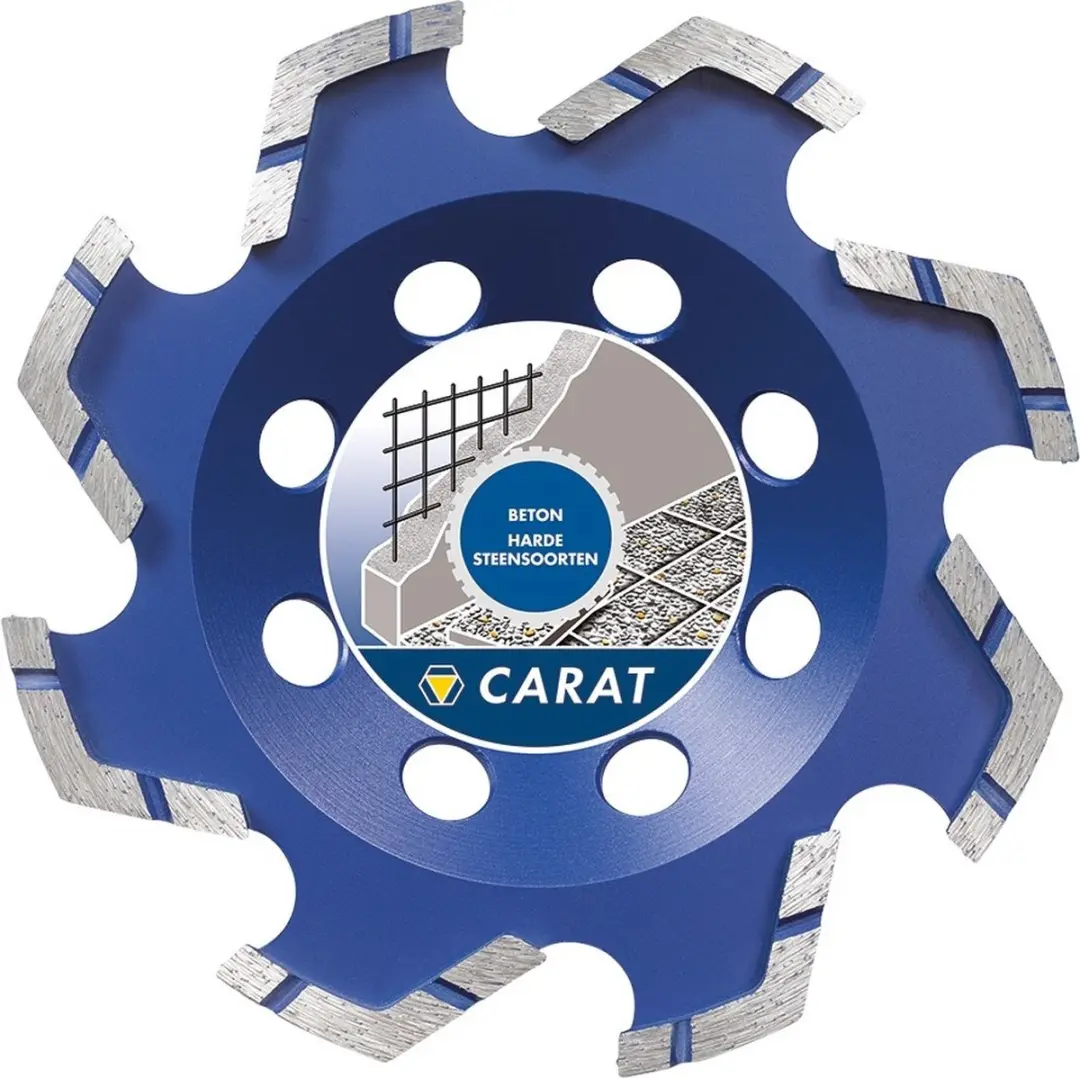 Carat Slijpkop Beton Ø180X22,23 Mm Dustec, Cubg Star Master