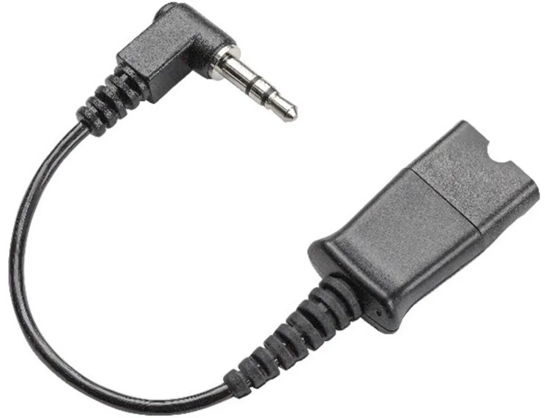 Poly 64279-02 Telefoonkabel - Zwart