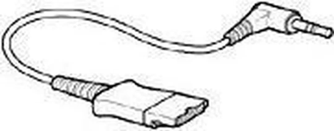 Poly 64279-02 Telefoonkabel - Zwart