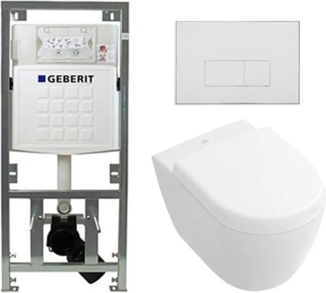 Villeroy & Boch Subway 2.0 compact toiletset