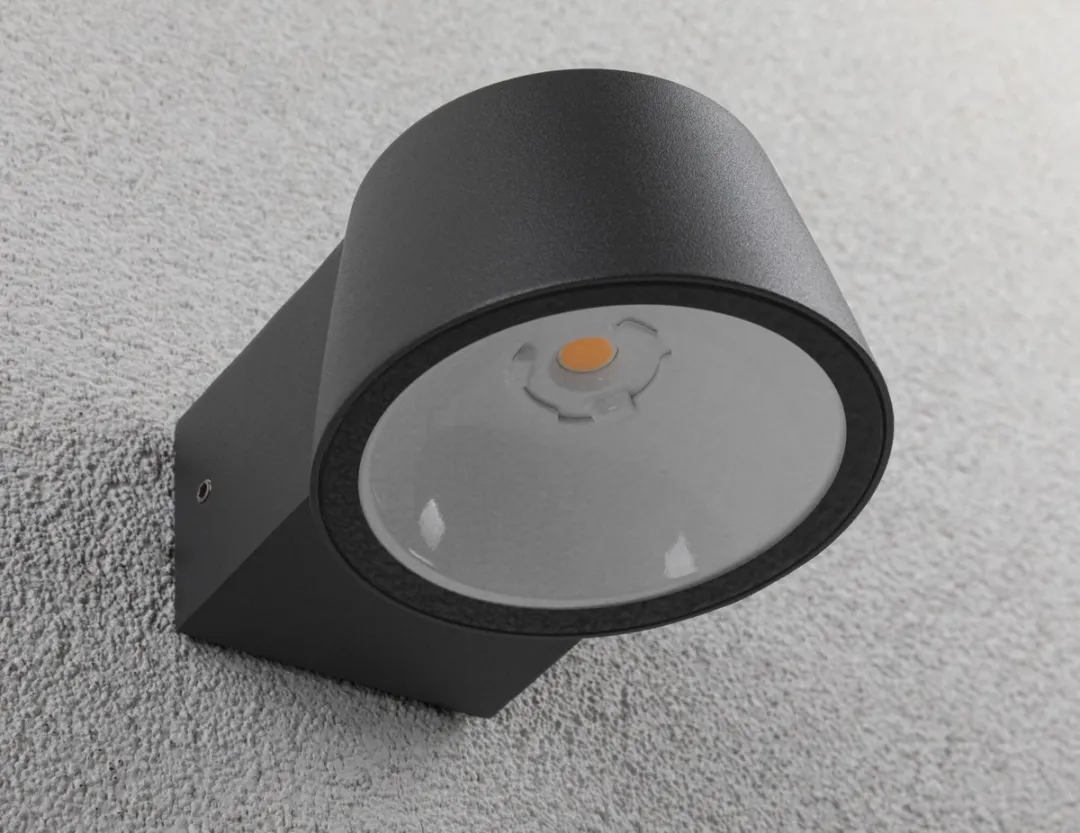 Paulmann Capea LED Wandarmatuur Buiten 6W 550lm 2200K - Antraciet