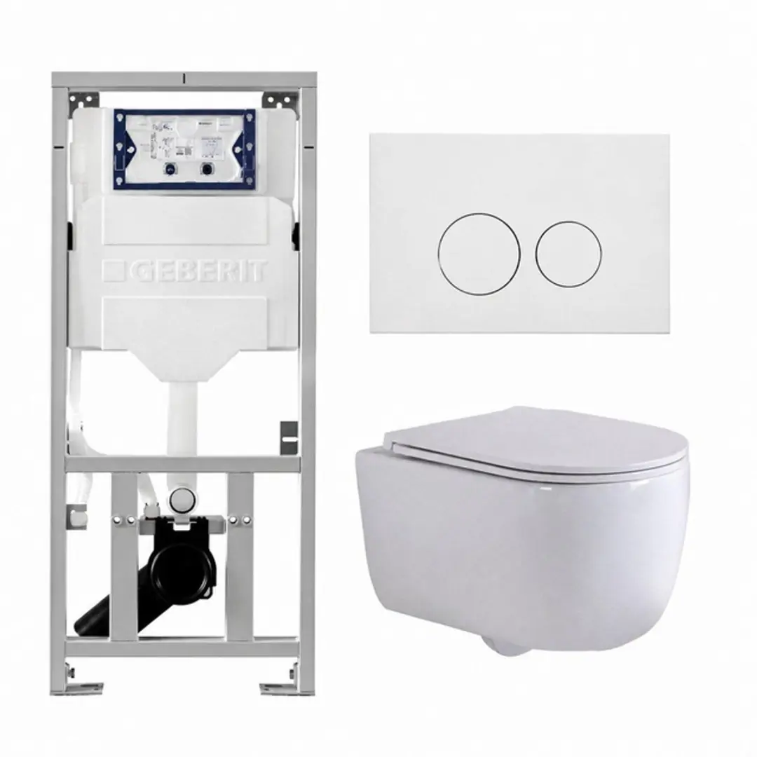 QeramiQ Dely Swirl Toiletset