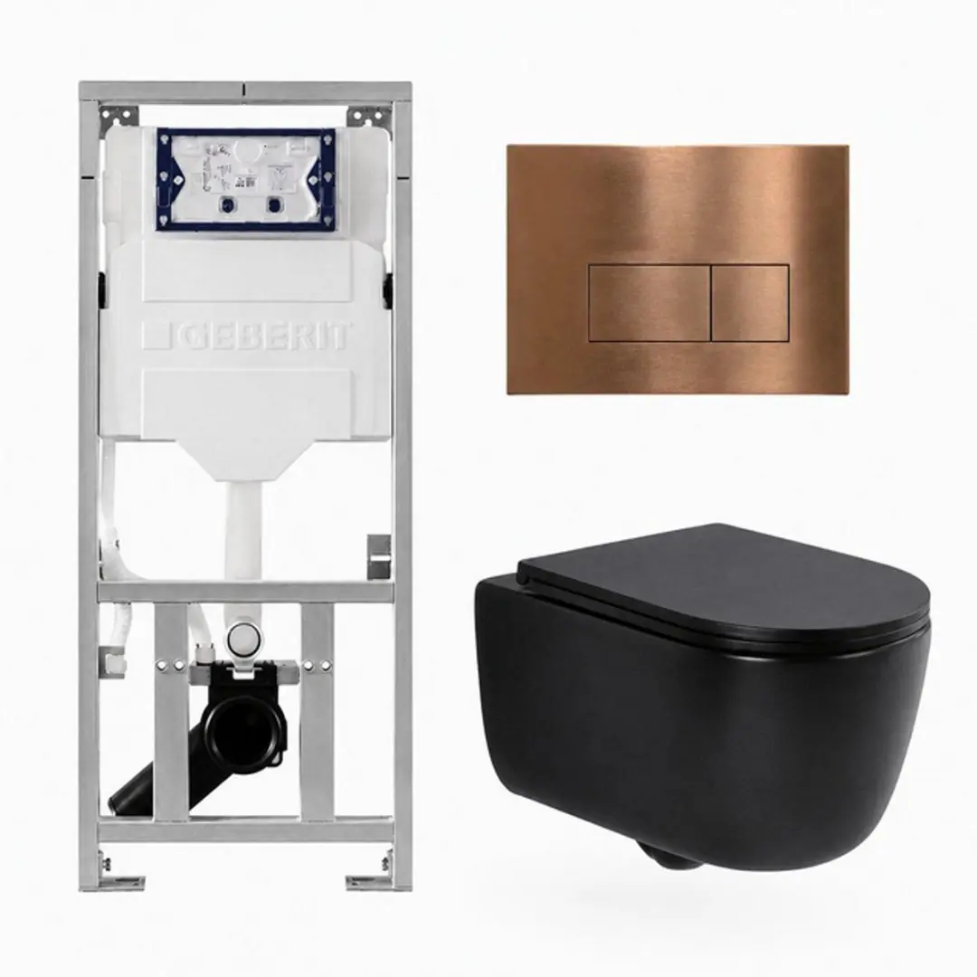 QeramiQ Dely Swirl Toiletset