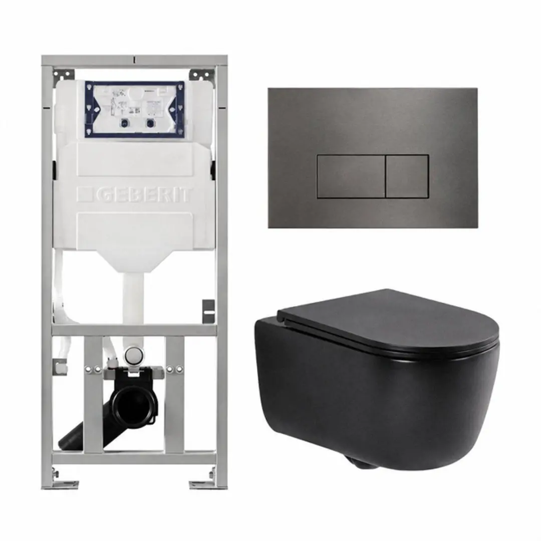 QeramiQ Dely Swirl Toiletset