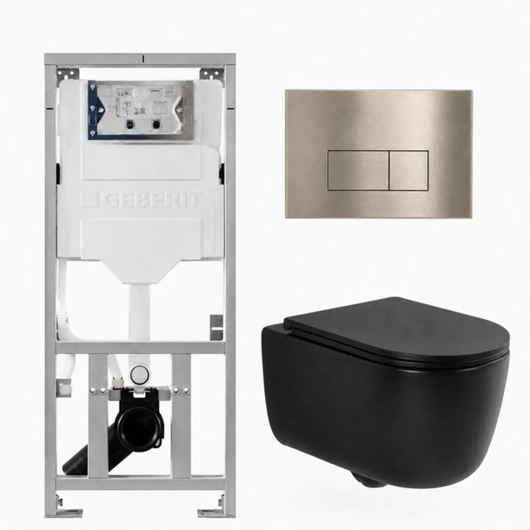 QeramiQ Dely Swirl Toiletset
