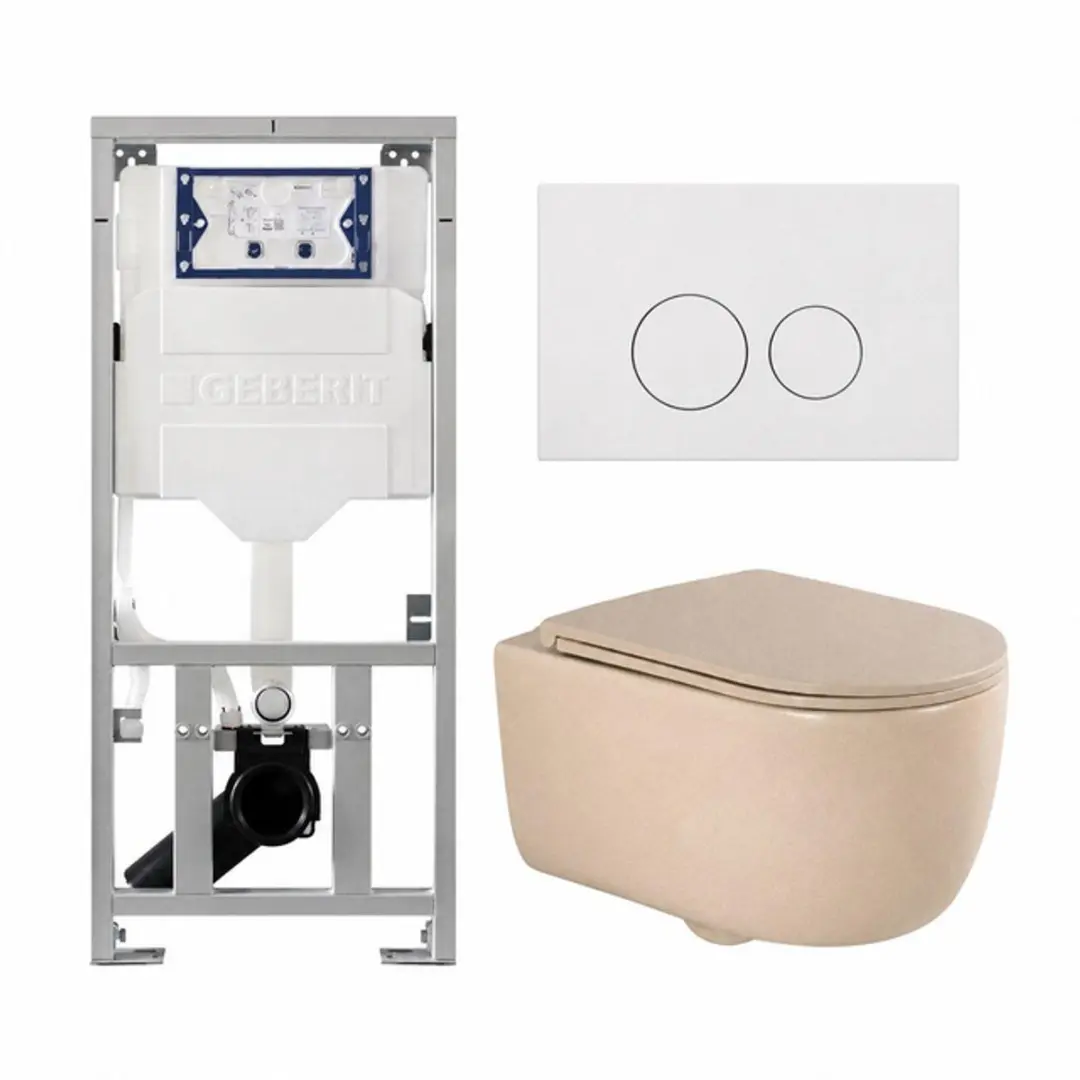 QeramiQ Dely Swirl Toiletset