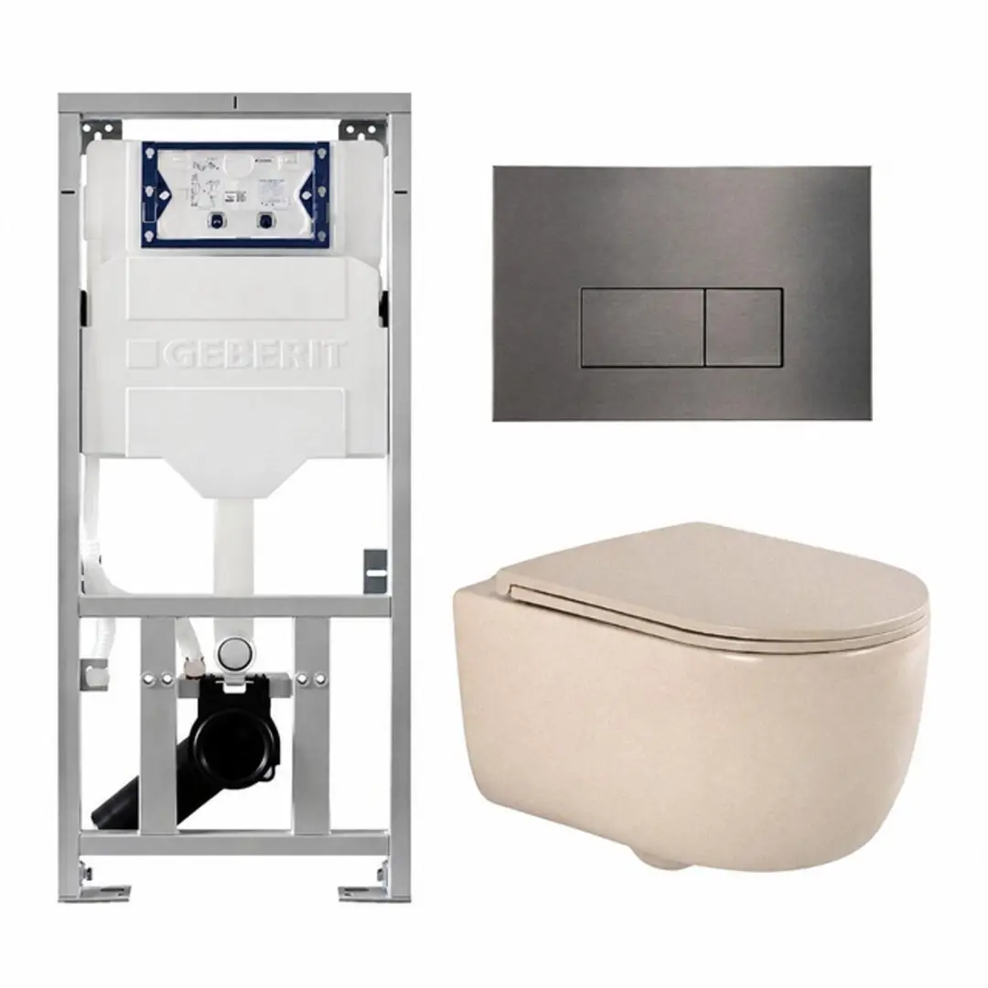 QeramiQ Dely Swirl Toiletset