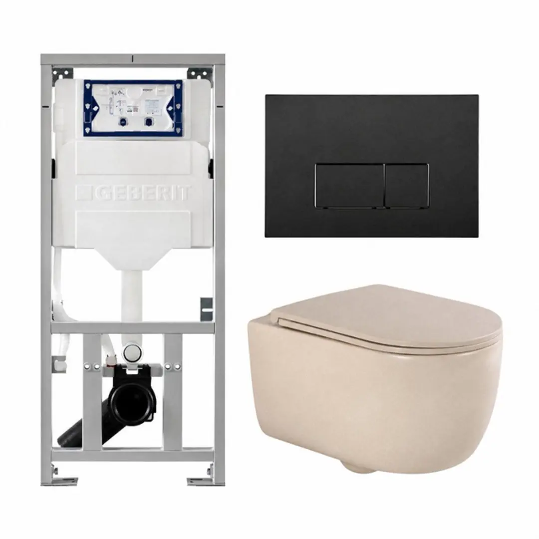 QeramiQ Dely Swirl Toiletset