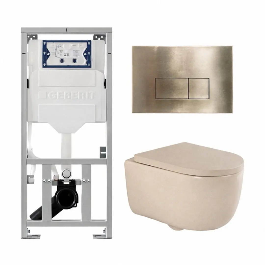 QeramiQ Dely Swirl Toiletset