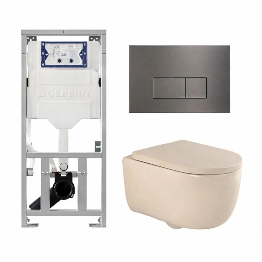 QeramiQ Dely Swirl Toiletset