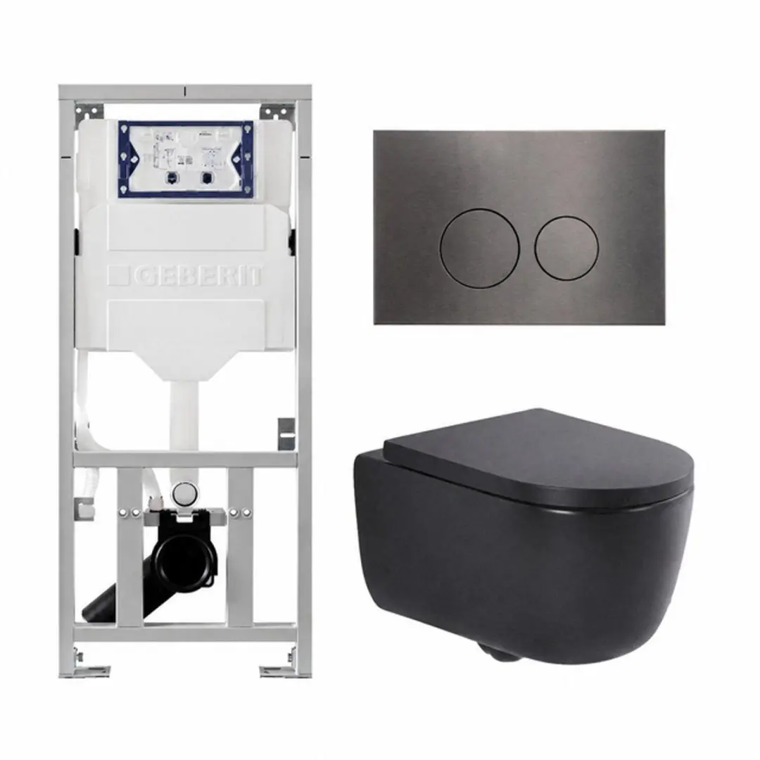 QeramiQ Dely Swirl Toiletset