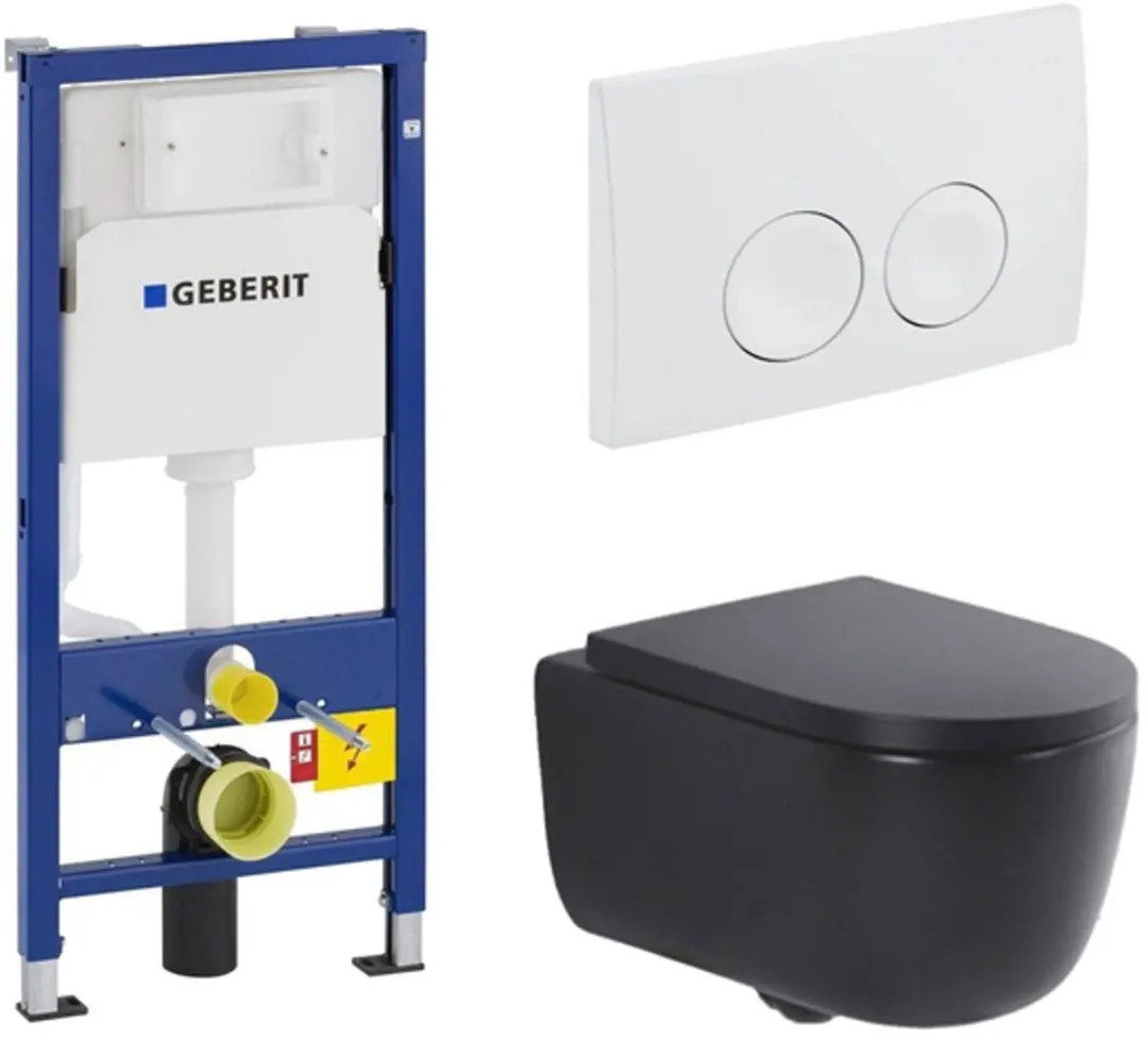 QeramiQ Dely Swirl Toiletset