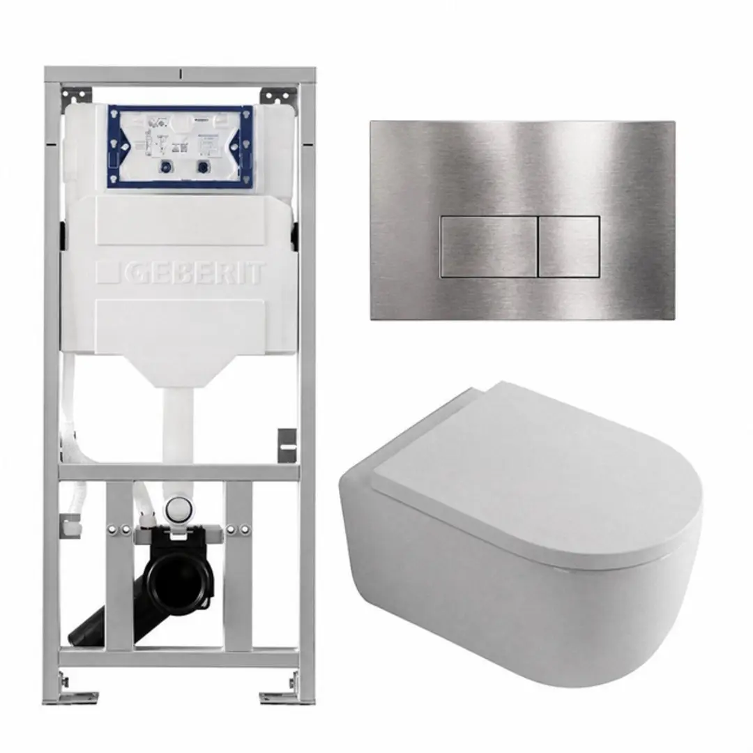 QeramiQ Dely Swirl Toiletset
