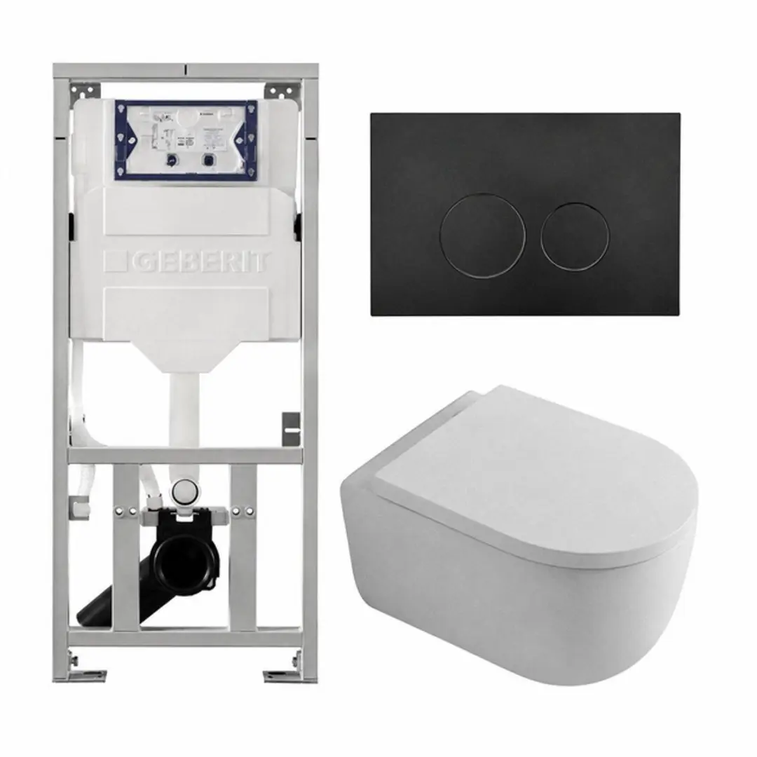QeramiQ Dely Swirl Toiletset
