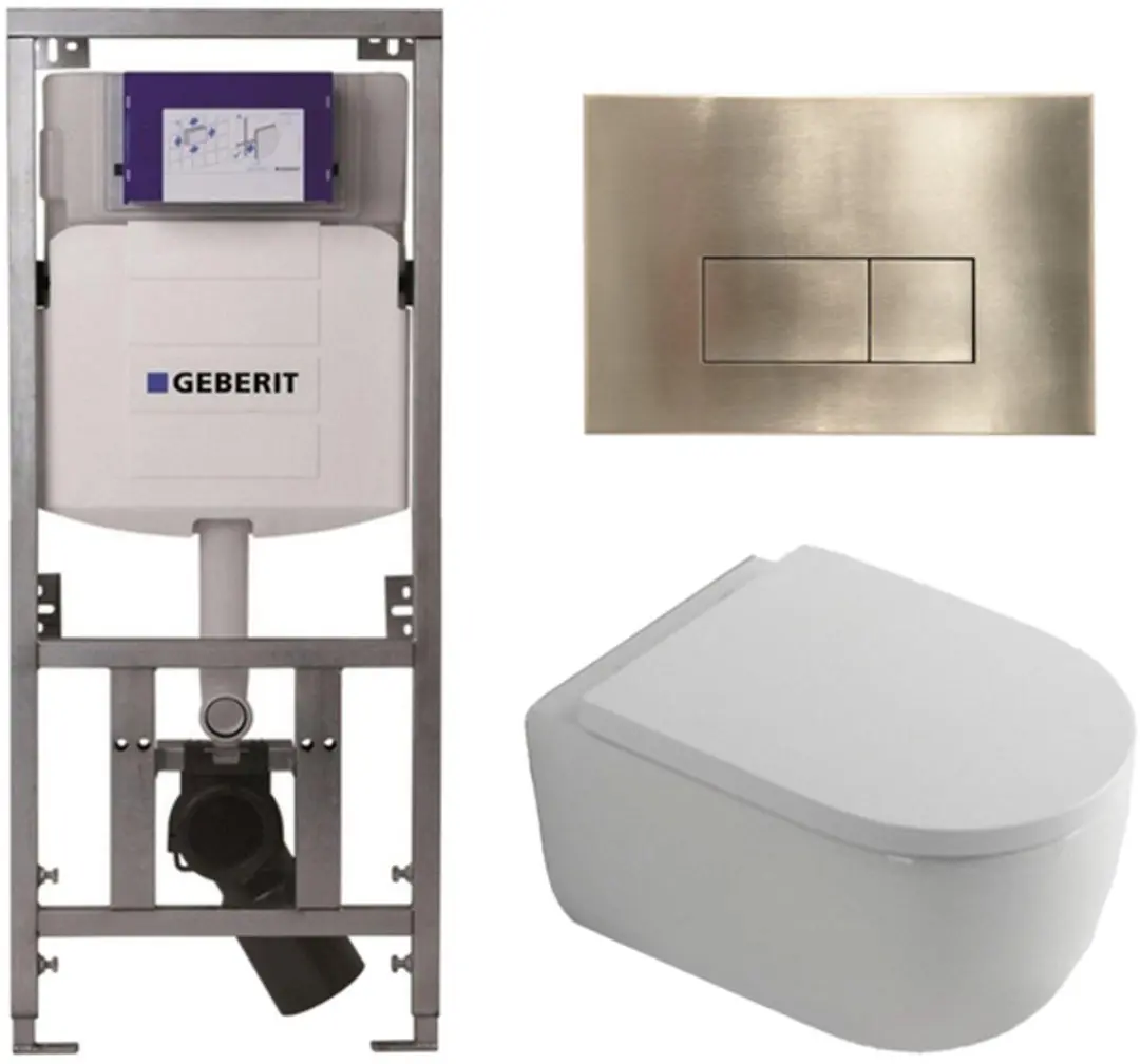 QeramiQ Dely Swirl Toiletset