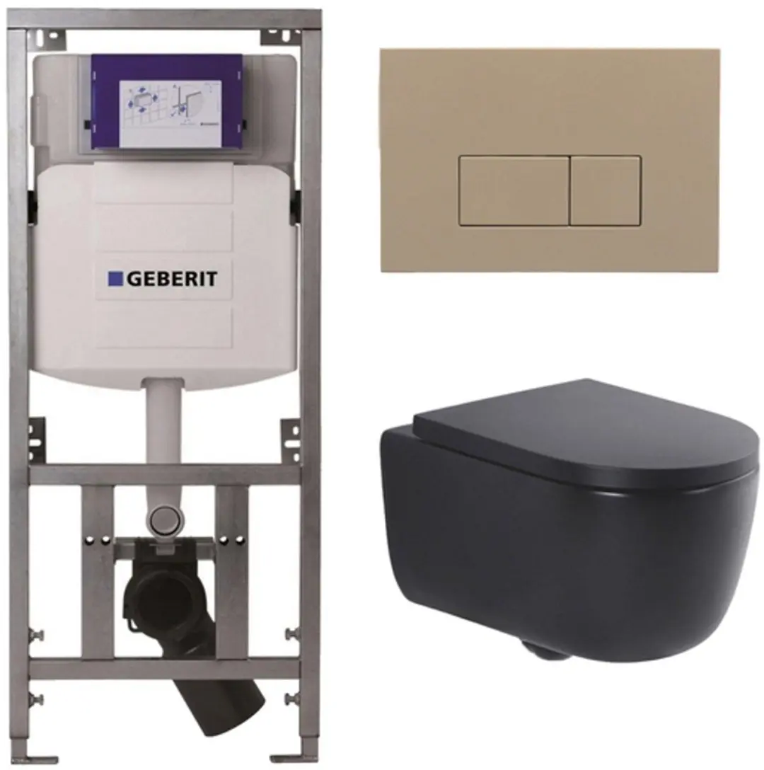 QeramiQ Dely Swirl Toiletset