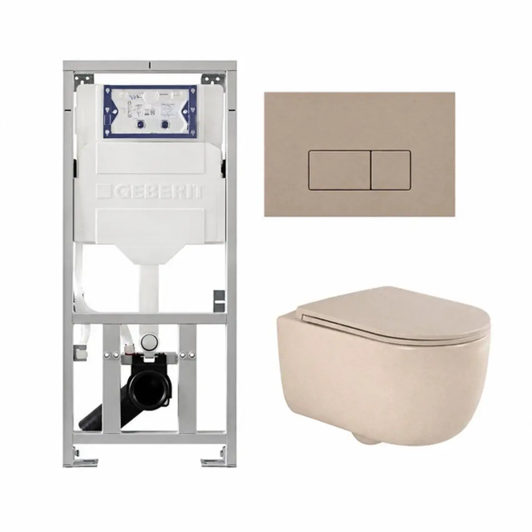 QeramiQ Dely Swirl Toiletset