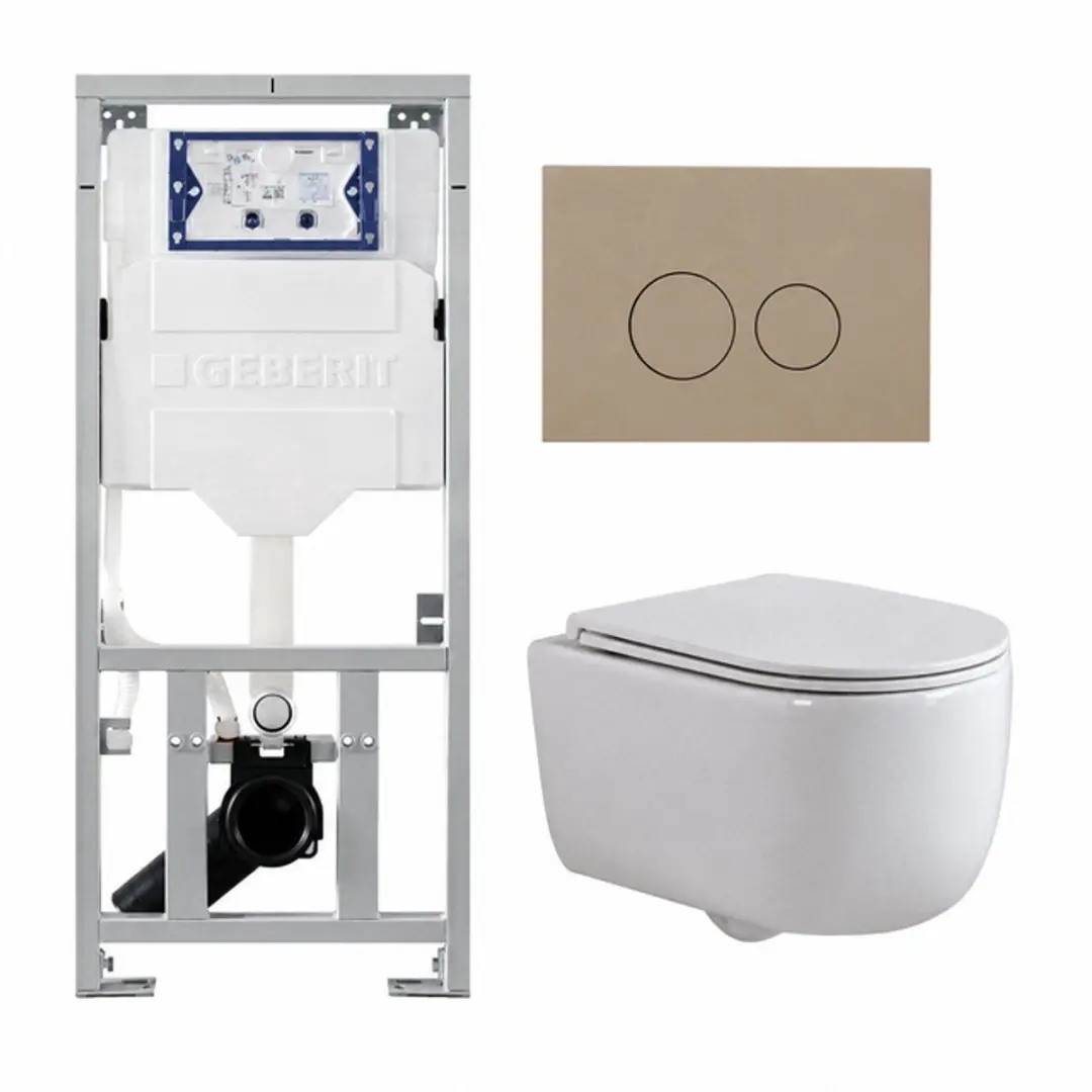 QeramiQ Dely Swirl Toiletset