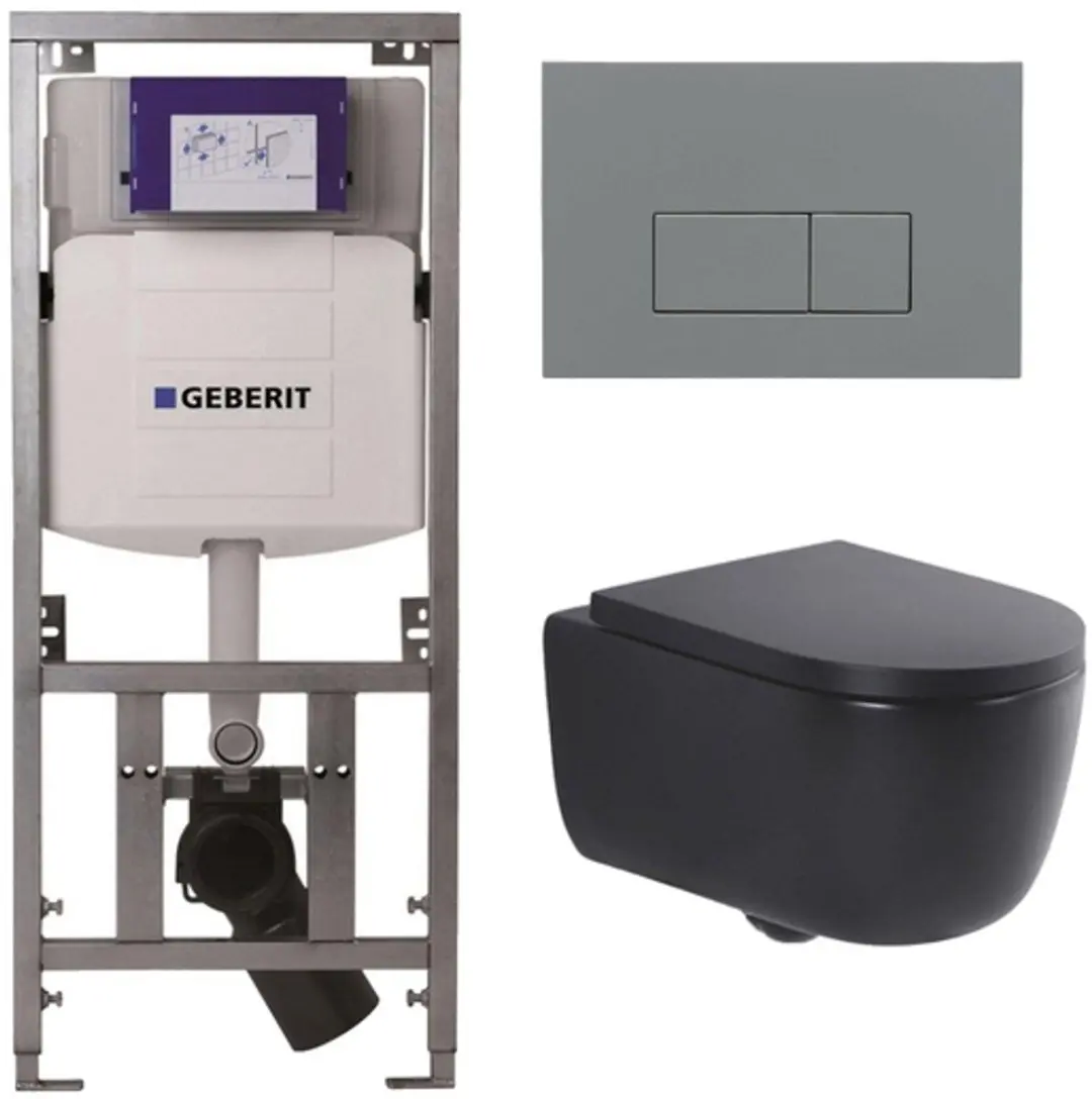 QeramiQ Dely Swirl Toiletset