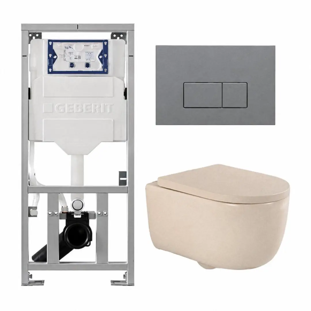 QeramiQ Dely Swirl Toiletset
