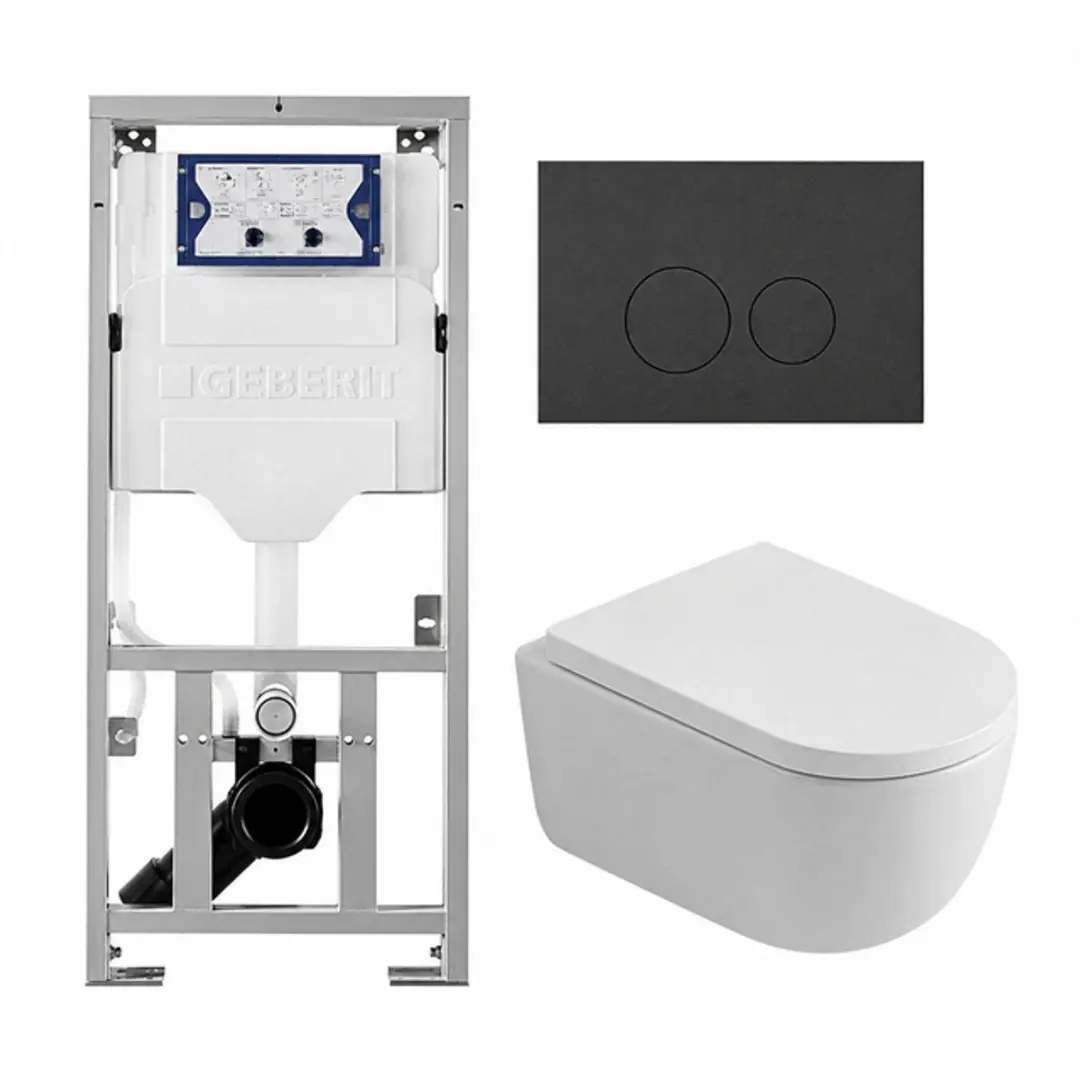 QeramiQ Dely Swirl Toiletset