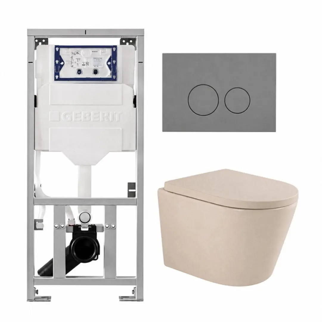 QeramiQ Dely Swirl Toiletset