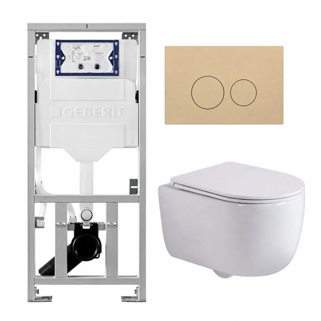 QeramiQ Dely Swirl Toiletset