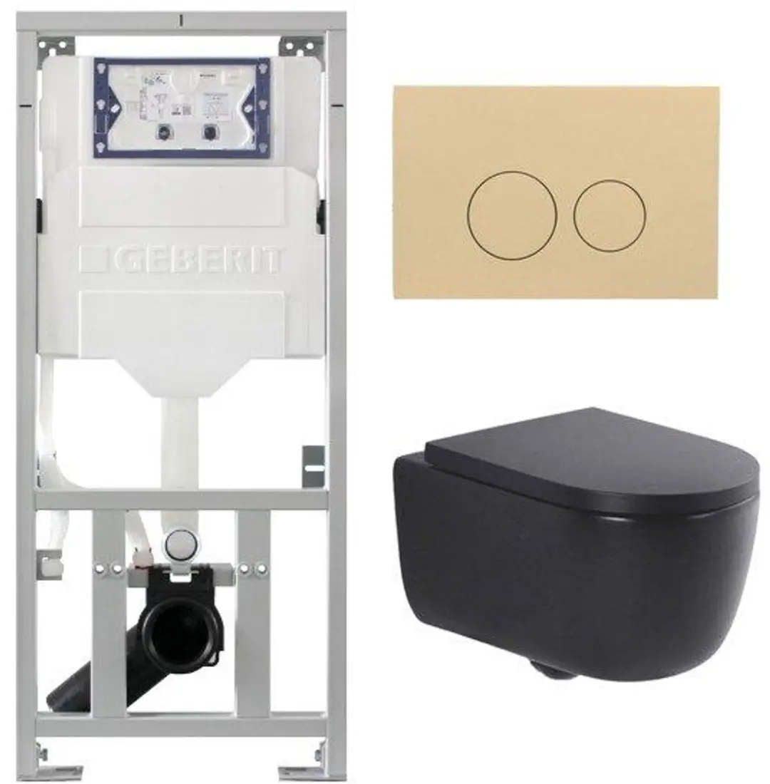 QeramiQ Dely Swirl Toiletset