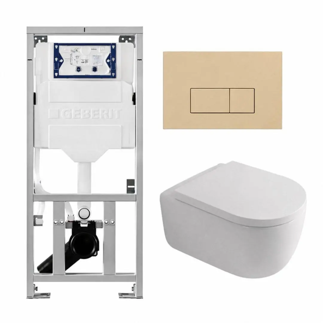 QeramiQ Dely Swirl Toiletset