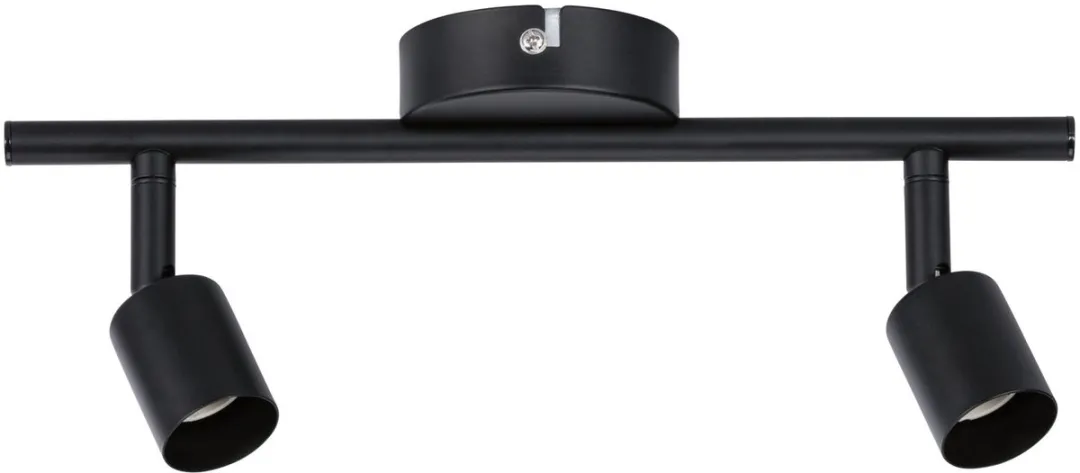 Paulmann Spotlight Carolina GU10 2x10W - Zwart mat