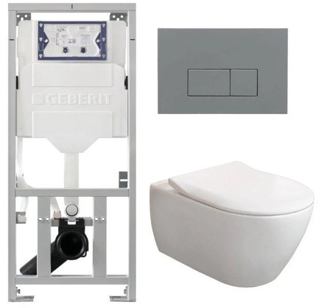 Villeroy & Boch Subway 2.0 DirectFlush CeramicPlus Toiletset slimseat zitting Ge