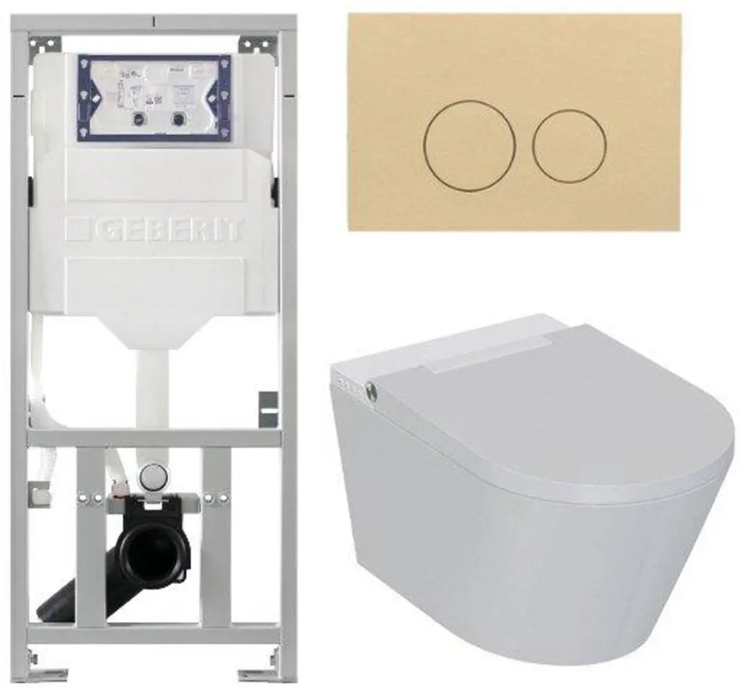 QeramiQ Luma Douche WC Set
