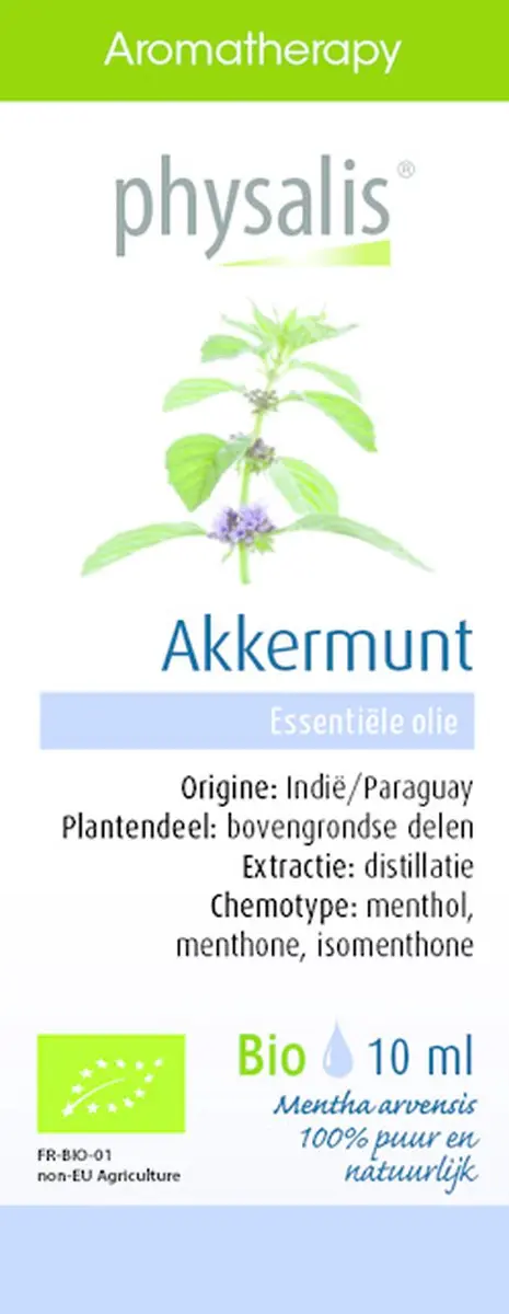 Physalis Akkermunt Etherische Olie Bio 10ml