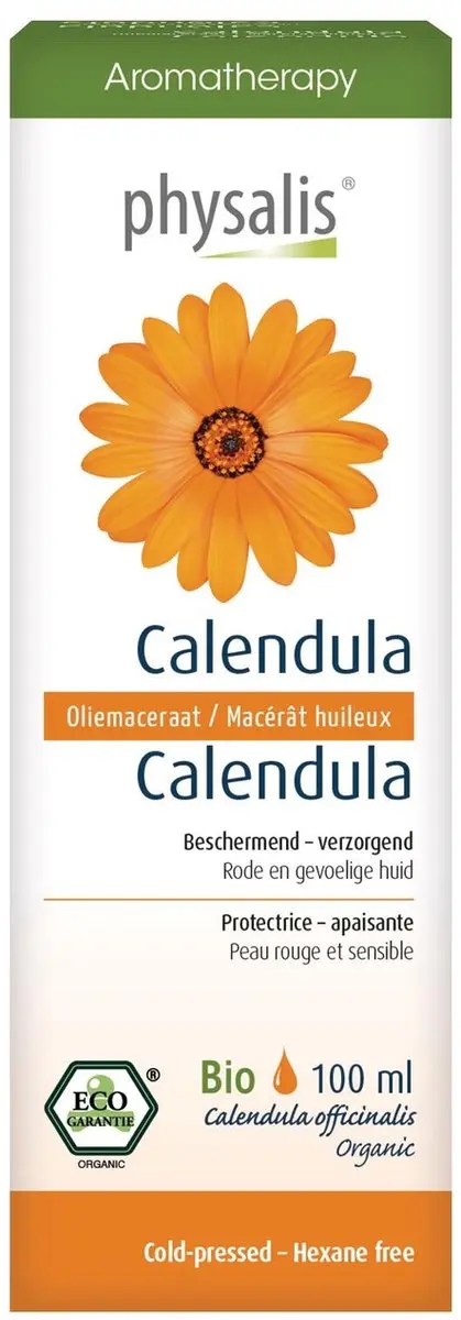 Physalis Calendula Oliemaceraat Bio 100ml - afbeelding 2 van 4