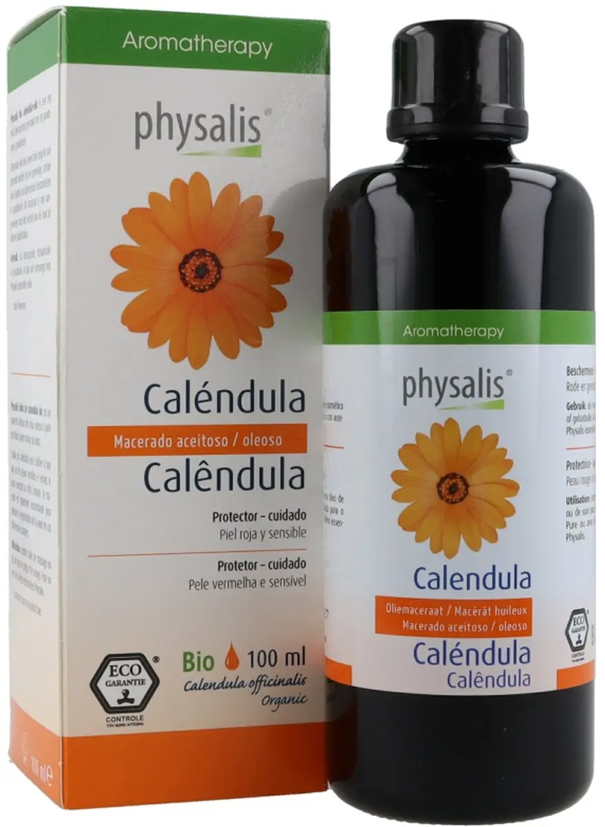 Physalis Calendula Oliemaceraat Bio 100ml