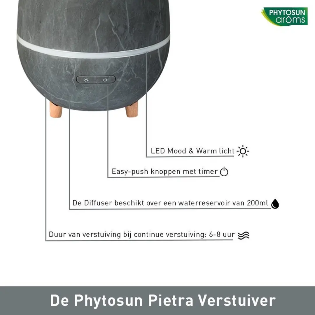 Phytosun Pietra Verstuiver - 0.20L - Grijs - afbeelding 3 van 6