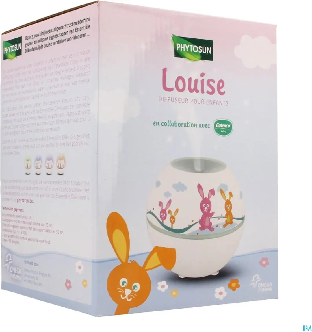 Phytosun Louise Kids Verstuiver - 30m² - Wit - afbeelding 3 van 3