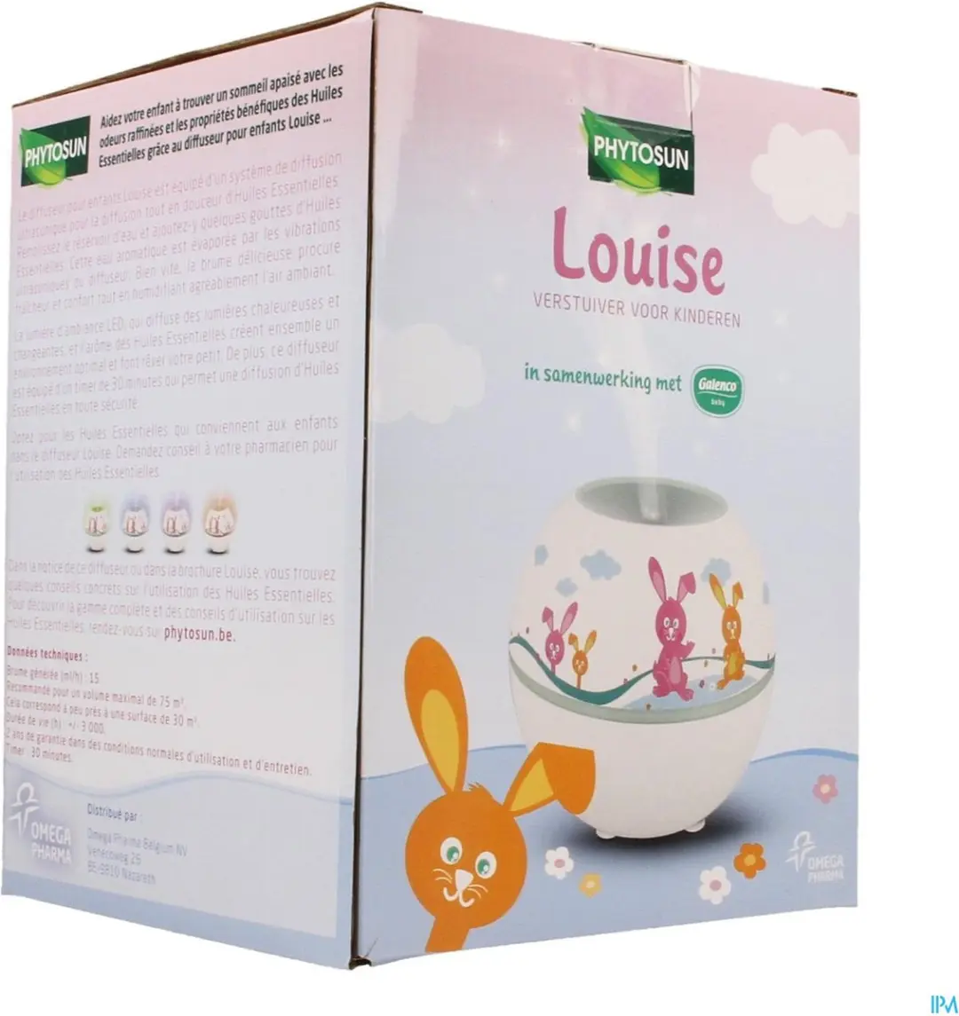 Phytosun Louise Kids Verstuiver - 30m² - Wit - afbeelding 2 van 3