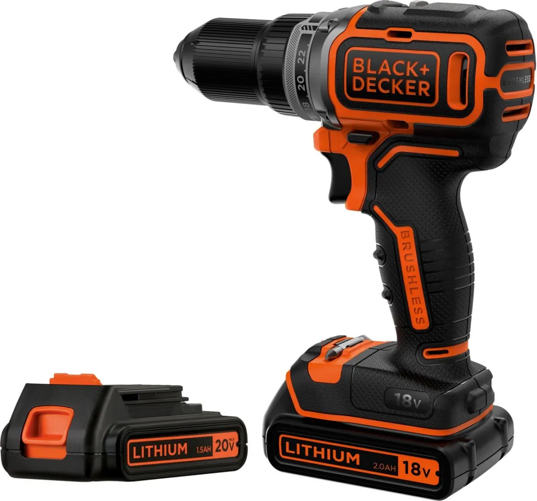 BLACK+DECKER BL186K1B2-QW 18V Accuboormachine