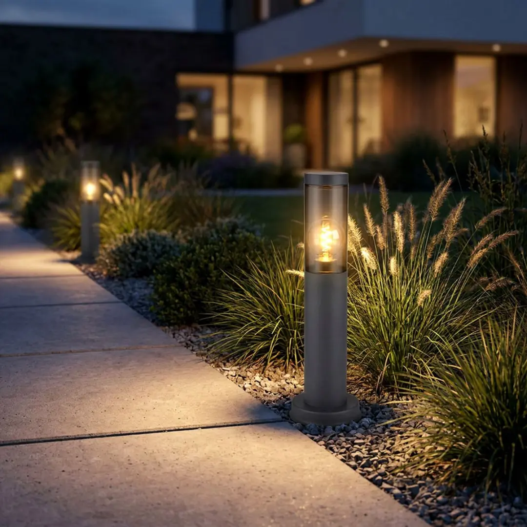 Globo Boston 3158SA Terraslamp - 15W - Antraciet - afbeelding 2 van 6